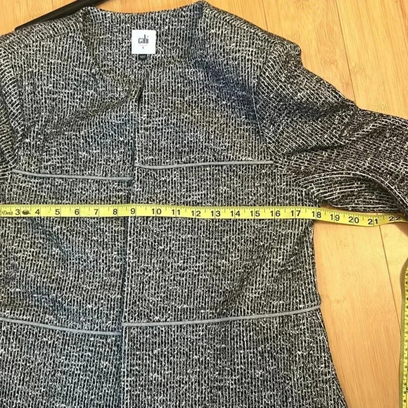 Cabi Style 5299 Swing Times Black and White Jacket size Small - Picture 11 of 11